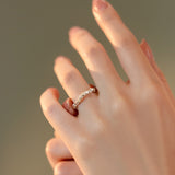 Birthday Gift Vintage Style Sterling Silver Bead Ring – Stylish Gifts — 2