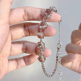 Crystal Clear Pearl Bracelet Cold Wind Niche – Jewelry Gift Ideas — 12