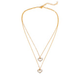 Trend Elegant Jewelry Crystal Love Letter Pendant – Jewelry Gift Ideas — 2