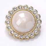 Pearl Drill Buckle Metal Coat Button Advanced Sense – Everyday Gifts — 1
