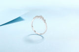 Women's 925 Sterling Silver Moissanite Ring – Gifts for Her — 8