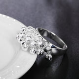 Fashionable Silver Jewelry Women's Grape Ring – Jewelry Gift Ideas — 4