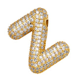 18K Gold Plated Balloon English Letter Pendant – Jewelry Gift Ideas — 3