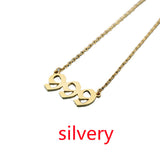 Old English Digital Necklace Stainless Steel – Jewelry Gift Ideas — 4
