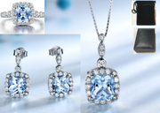 Sky blue necklace – Jewelry Gift Ideas — 6