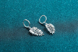 925 Sterling Silver Leaves Moissanite Ear Clips – Stylish Gifts — 14