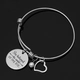 Engraved Titanium Steel Tag Adjustable Bracelet – Jewelry Gift Ideas — 3
