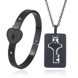 Fashion Jewelry Titanium Steel Couple Love Lock – Jewelry Gift Ideas — 19