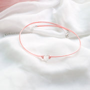 Women's Fashion Peach Heart Pendant Necklace – Jewelry Gift Ideas — 3