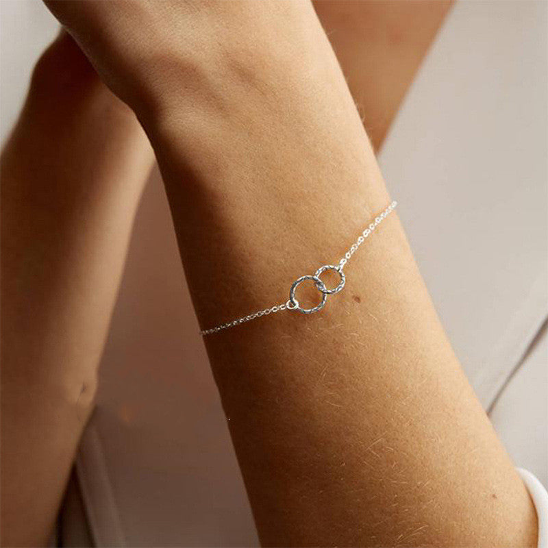 Stainless steel 8 - word bracelet bracelet – Jewelry Gift Ideas — 1