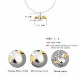 S925 Silver Female Angel Baby Egg Pendant – Jewelry Gift Ideas — 4