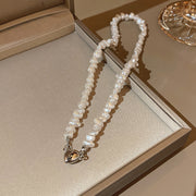 Women's All-match Stitching Love Pearl Necklace – Jewelry Gift Ideas — 2