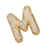 18K Gold Plated Balloon English Letter Pendant – Jewelry Gift Ideas — 16