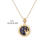 S925 Silver Twelve Constellation Pendant Necklace – Jewelry Gift Ideas — 10
