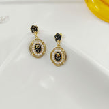 Retro Round Personality Earrings Fashionable – Special Occasion Gifts — 5