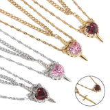 Heart And Sword Necklace Set Couple Necklace – Jewelry Gift Ideas — 6