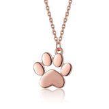 Sterling Silver Necklace Cute Pet Imprint Pendant – Jewelry Gift Ideas — 4