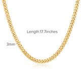 High Sense Gold Plated Stainless Steel Necklace – Jewelry Gift Ideas — 8