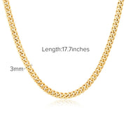 High Sense Gold Plated Stainless Steel Necklace – Jewelry Gift Ideas — 8