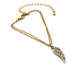 Angel Wings Retro Fashion Flash Rhinestone Anklet – Stylish Gifts — 2