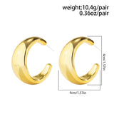 Punk Metal Hip-hop Fashion Fashion Stud Earrings – Stylish Gifts — 4