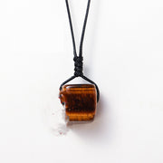 East China Sea Natural Crystal Square Pendant – Jewelry Gift Ideas — 6
