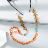 Colorful Mixed Acrylic Halter Glasses Cord – Special Occasion Gifts — 15