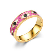 Fashion Titanium Steel Couple Ring For Women – Stylish Gifts — 7