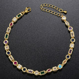 Colorful Crystals Bracelet Necklace For Women – Jewelry Gift Ideas — 4