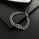Colorless Cuban Chain Women's Necklace – Jewelry Gift Ideas — 5