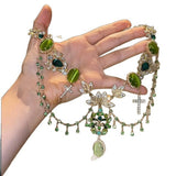 Vintage-chic Rhinestone Fashion Necklace – Jewelry Gift Ideas — 6