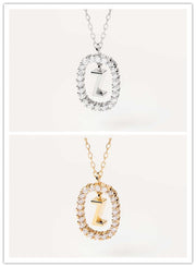 Women's Light Luxury Alphabet Sterling Silver – Jewelry Gift Ideas — 13