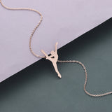 Dancer Girl Sports Necklace Pendant – Jewelry Gift Ideas — 6