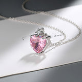 Women's Simple Diamond-embedded Heart-shaped – Jewelry Gift Ideas — 10