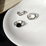 Korean Style Cool Fashion Design Geometric Open Ring – Stylish Gifts — 2