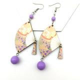 Hefeng Series Personalized Wood Fan Earrings – Birthday Gifts — 5