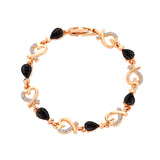 Hollow Love Bracelet With Rhinestones Fashion – Jewelry Gift Ideas — 5