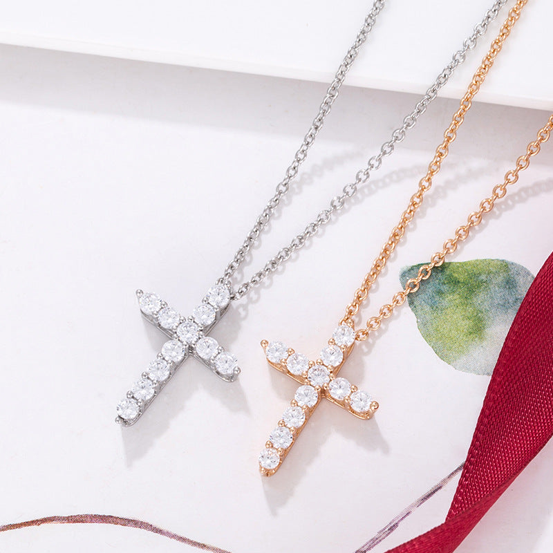 Cross Pendant Simple Necklace – Jewelry Gift Ideas — 1