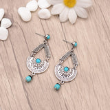 Alloy gemstone earrings – Small Gift Ideas — 2