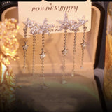 Women's Temperament Fashion Star Tassel Earrings – Stylish Gifts — 4