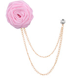 Fashion Handmade Rose Brooch Tassel Men Suit – Stylish Gifts — 6