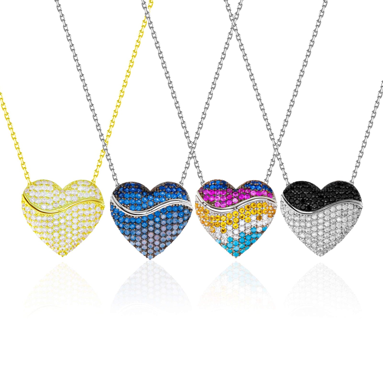 Heart Pendant Ladies Heart Necklace – Jewelry Gift Ideas — 1