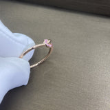 Mother And Daughter Heart Knot Ring Whole Body 925 – Gifts for Her — 3
