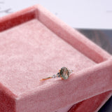 925 Silver Gilded Zircon Inlaid Women's Ring – Gifts for Her — 5