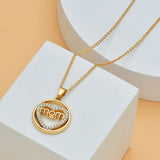 Mother's Day Mom Heart Shape With Diamond Letter – Gifts for Her — 8