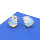 Crystal Faceted Drop Earrings Popular Simple Women's – Gifts for Her — 5