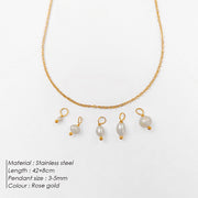 Baroque Shaped Freshwater Pearl Necklace – Jewelry Gift Ideas — 9
