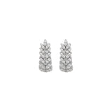 Simple Copper Inlaid Zircon Geometric Advanced Twin – Surprise Gifts — 5