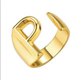 Women's Personality Fashion 26 English Letters Ring – Stylish Gifts — 6