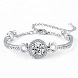 Hearts and Arrows Zirconium Bracelet – Jewelry Gift Ideas — 2